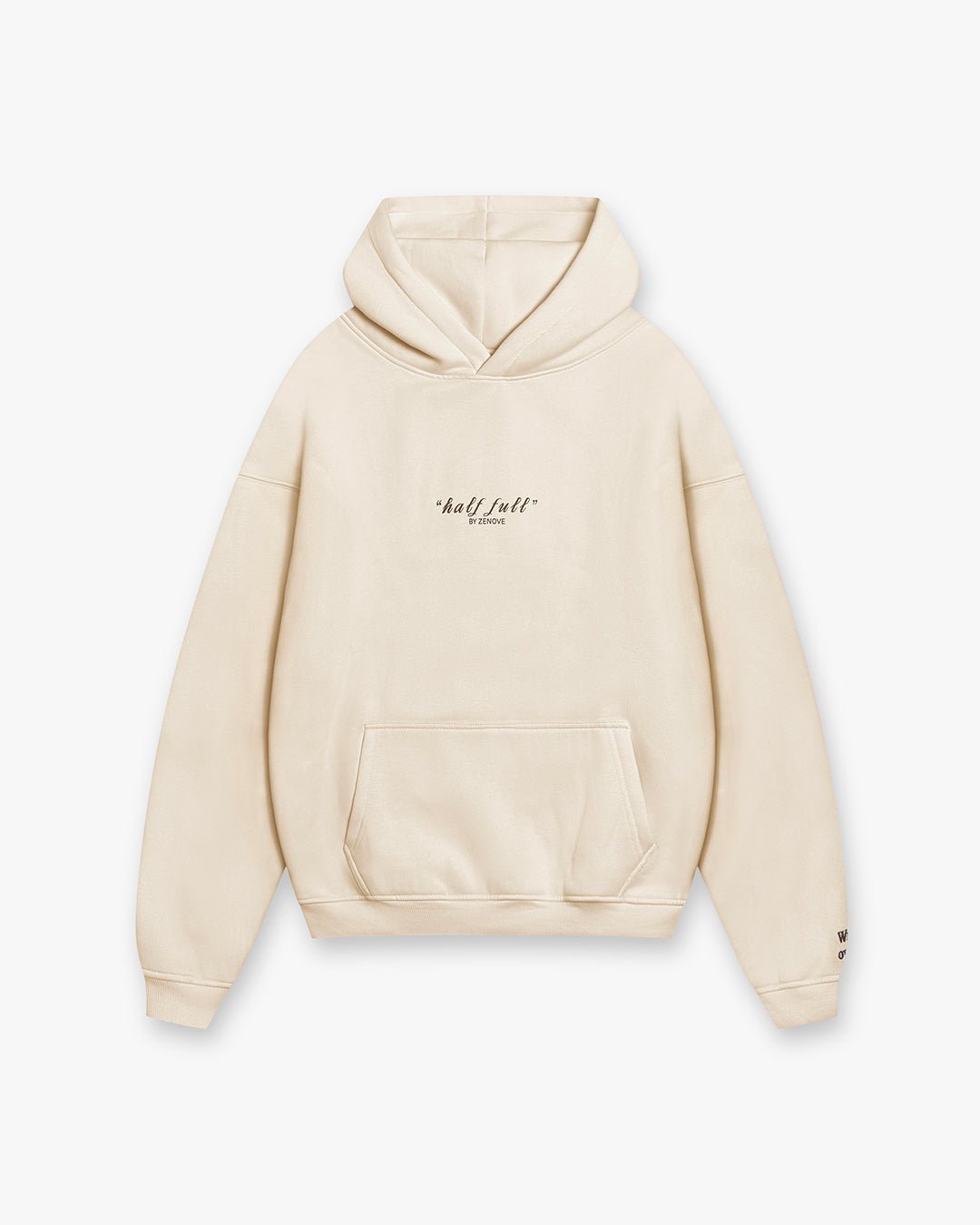 LEVEL UP HOODIE - CREAM WHITE - Zenove