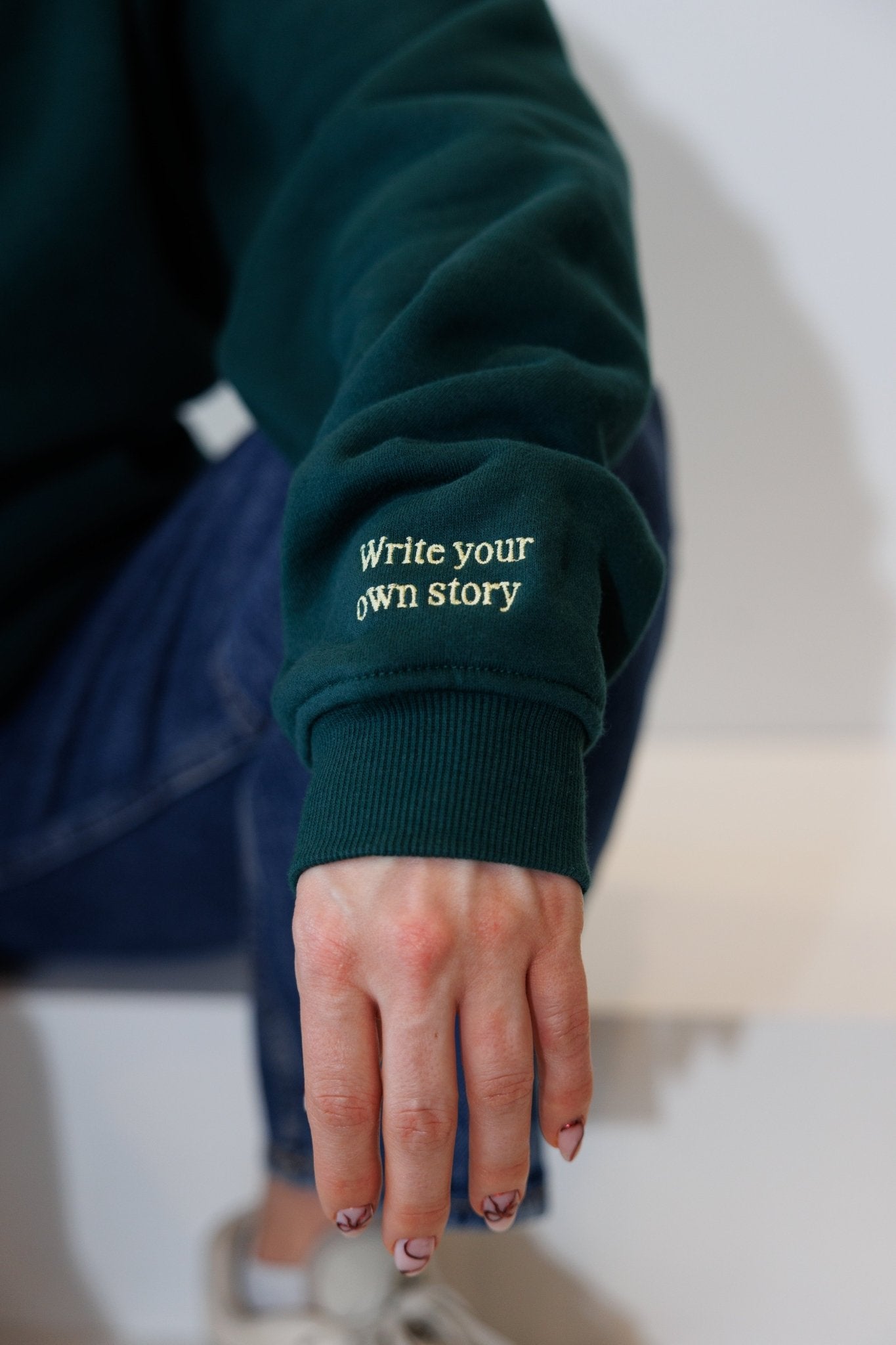 LEVEL UP HOODIE - GREEN - Zenove
