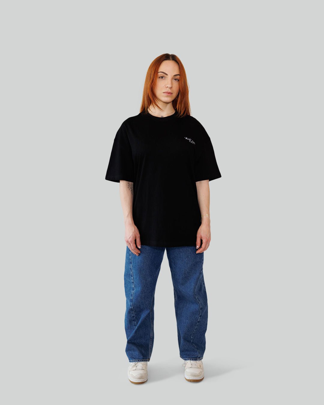 OPTIMISM IN PROGRESS TEE - BLACK - Zenove