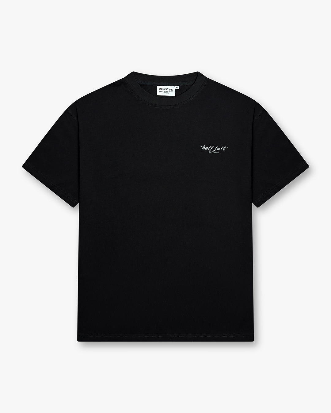 OPTIMISM IN PROGRESS TEE - BLACK - Zenove